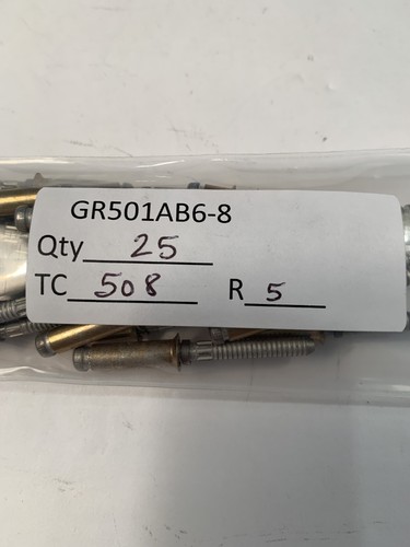 Qty-25 GR501AB6-8 Blind Rivet Aircraft Fastener New Free Ship TC508 R5 - Picture 3 of 4