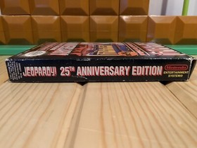 Jeopardy 25th Anniversary Edition NES, 1990 Nintendo CIB W/Poster and Reg Card