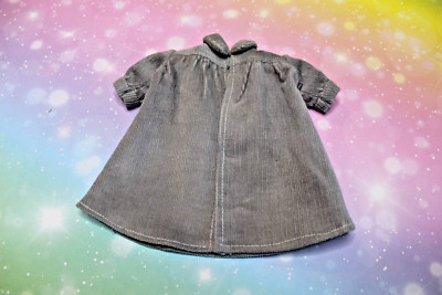 KLEIDUNG OVERSIZE MANTEL COAT CORD grau für BLYTHE DOLL PUPPE BJD PULLIP 1/6