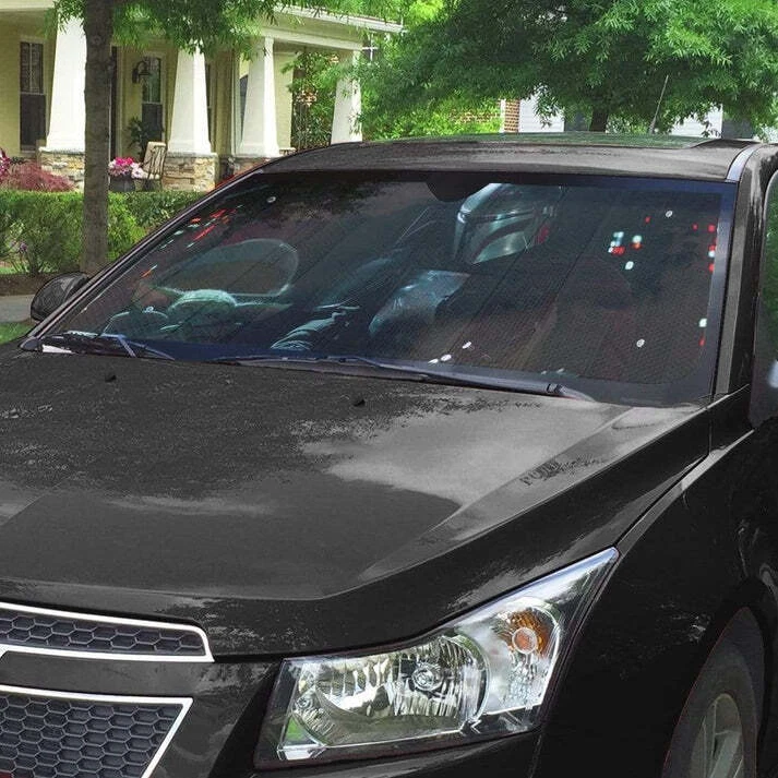 The Mandalorian Car Sunshade