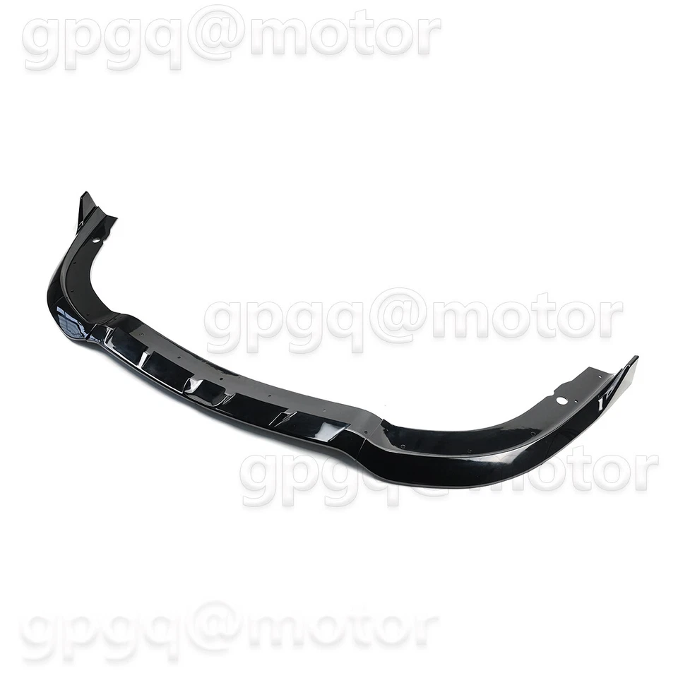 For Chrysler 300 C S SRT 2015-2023 V3 Front Bumper Lip Splitter Kit Glossy Black - Image 4 of 4