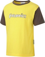 Brownie Short-Sleeve T Shirt Official Uniform- Girl Guiding