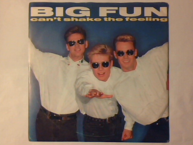 BIG FUN Can't shake the feeling 7" ITALY MAI SUONATO UNPLAYED!!!