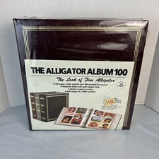 Vintage 3 Ring Brown Photo Album NEW Magnetic Self-Adhesive 100 Pages