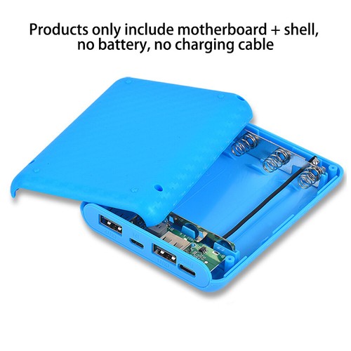 Dual USB Power Bank Case 4*18650 Battery Charger Box DIY Shell Kit LED Display - Zdjęcie 7 z 27