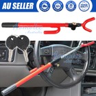 <!--F#f_0-->Steering Wheel Lock The Club Twin Hooks Anti Theft Universal Car Van Truck SUV<!--F/-->