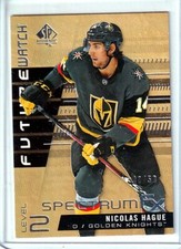  2019-20 SP Authentic Spectrum FX Gold #S80 Nicolas Hague RC 40/50 - SET BREAK