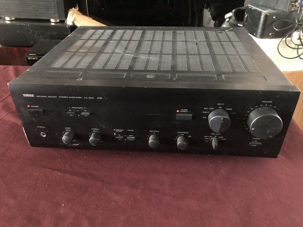 ■YAMAHA　A-550　ステレオアンプ yamaha a 550 amplifier read | eBay