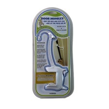 Door Monkey Lock  Pinch Guard For Kids  Pets Easy Install New Sealed Latch