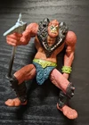 Masters Of The Universe MOTU 200X BEAST MAN Incomplete 2001 MATTEL VINTAGE W/ax