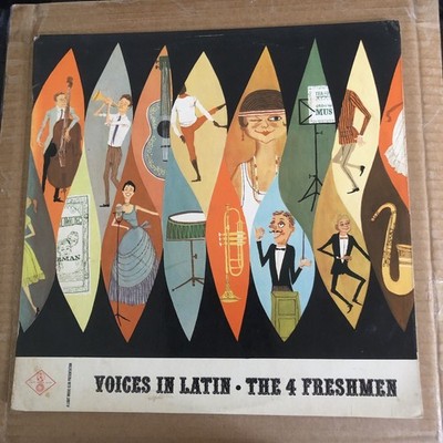 THE FOUR FRESHMEN Voices In Latin ~ 1962 Light Music Club Mono NM
