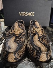 Versace Loafer Vitello St. Pitone Men's Size 9