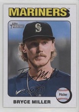 2024 Topps Heritage White Border Bryce Miller #299 1i3m