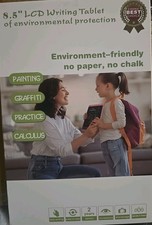 LCD 8.5" Writing Tablet Of Environmental Protection For Kids Blue