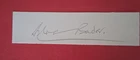 WW2 RAF BATTLE OF BRITAIN HURRICANE PILOT   PENCIL  SIGNED CARD