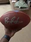 Barry Sanders Signed NFL Draft 2024 Football Ball - Not Authenticated