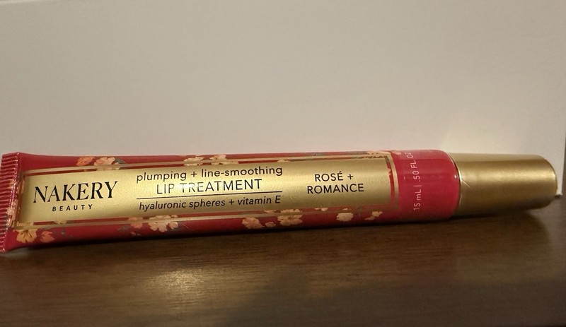 Nakery Beauty Lip Treatment Plumping Line-Smoothing Rose +Rom 15 mL Hyaluronic …