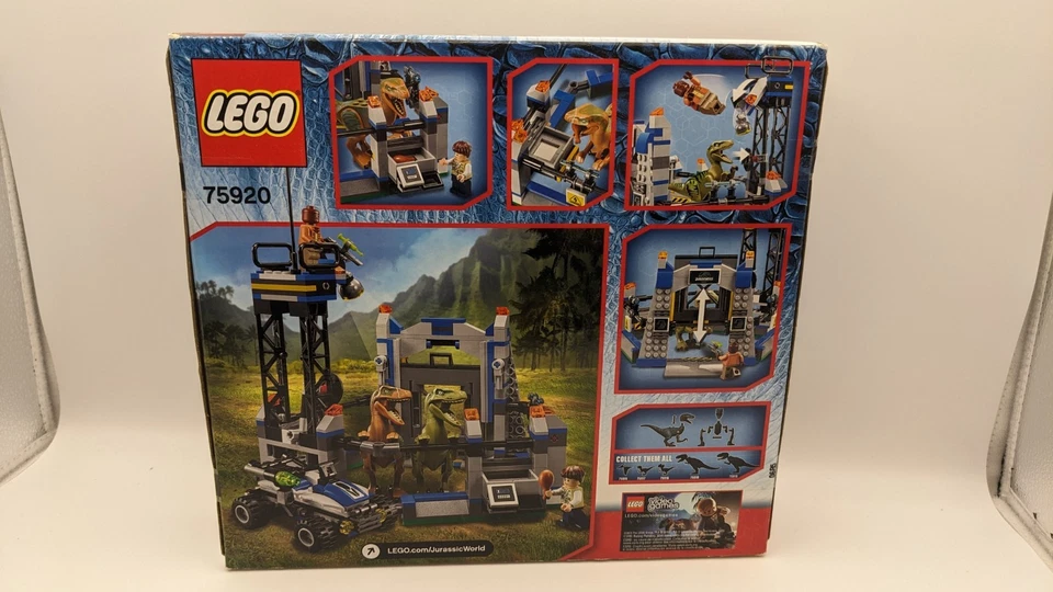 LEGO NEW Vintage 2015 Jurassic World: Raptor Escape (75920) MISB Factory Sealed - Image 2 of 2