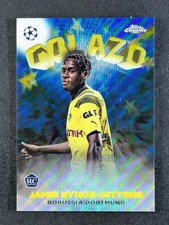 2022-23 Topps Chrome UEFA JAMIE BYNOE-GITTENS 9/75 RC Blue Wave Refractors #G-1