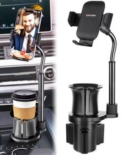 Cup Mount for Car 2 in 1 Universal Cup Holder for Car Stretchable Long Neck C...