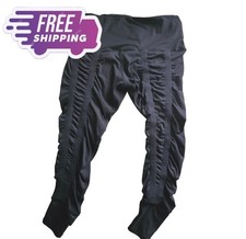 Sweetflexx Resistance Band Compression Leggings Women's Sz 12 Black Large