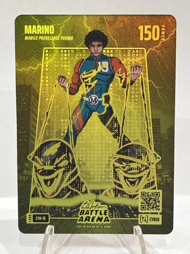 2025 Bo Jackson Battle Arena Marino Cyber Mobile Prerelease Promo 150 Pwr #CYB10