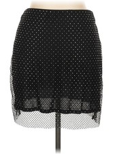 Sincerely Jules Women Black Casual Skirt L