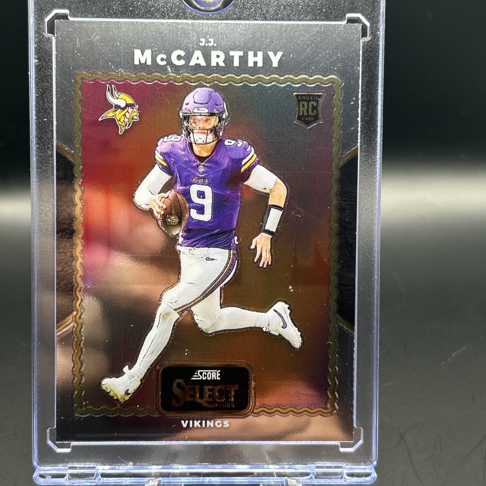 2024 Panini Select - Score Select Throwback J.J. McCarthy #17 (RC)