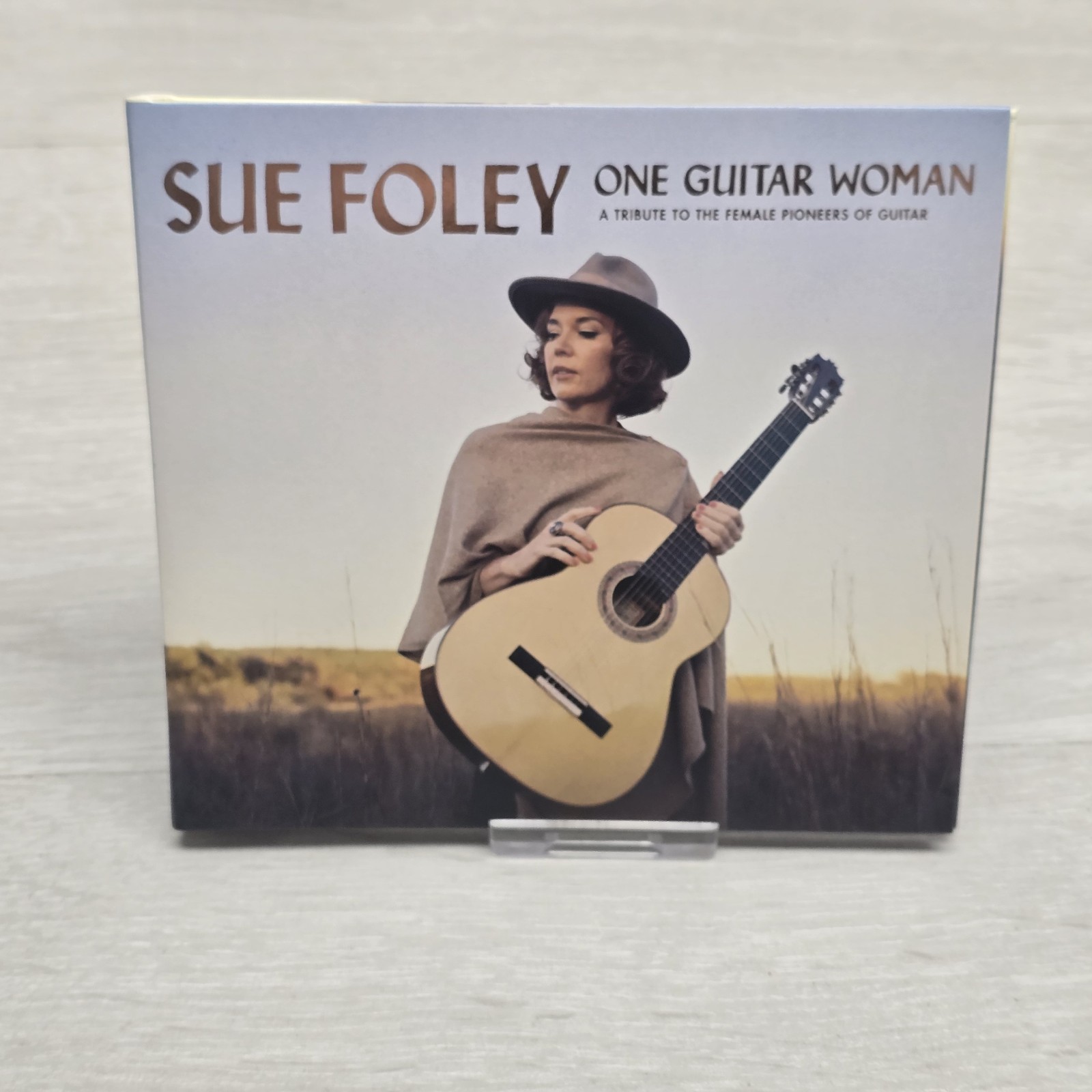 Sue Foley - One Guitar Woman A Tribute to the Female Pioneers of Guitar CD 2024
