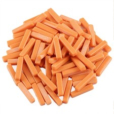 Youway Style Orange Mosaic Tiles for Crafts Bulk,150g Strips Small,