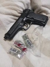 Daisy BB Pistol Powerline 340 Spring Piston Bundle, Safe Glasses No Co2 Needed