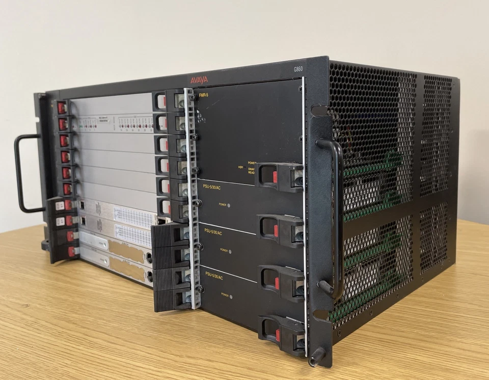 Chassi de códigos de áudio Avaya G860 - Imagem 2 de 3