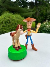 Vintage McDonald  s Toy Story Woody Bullseye Happy Meal Toys Disney Pixar Figures