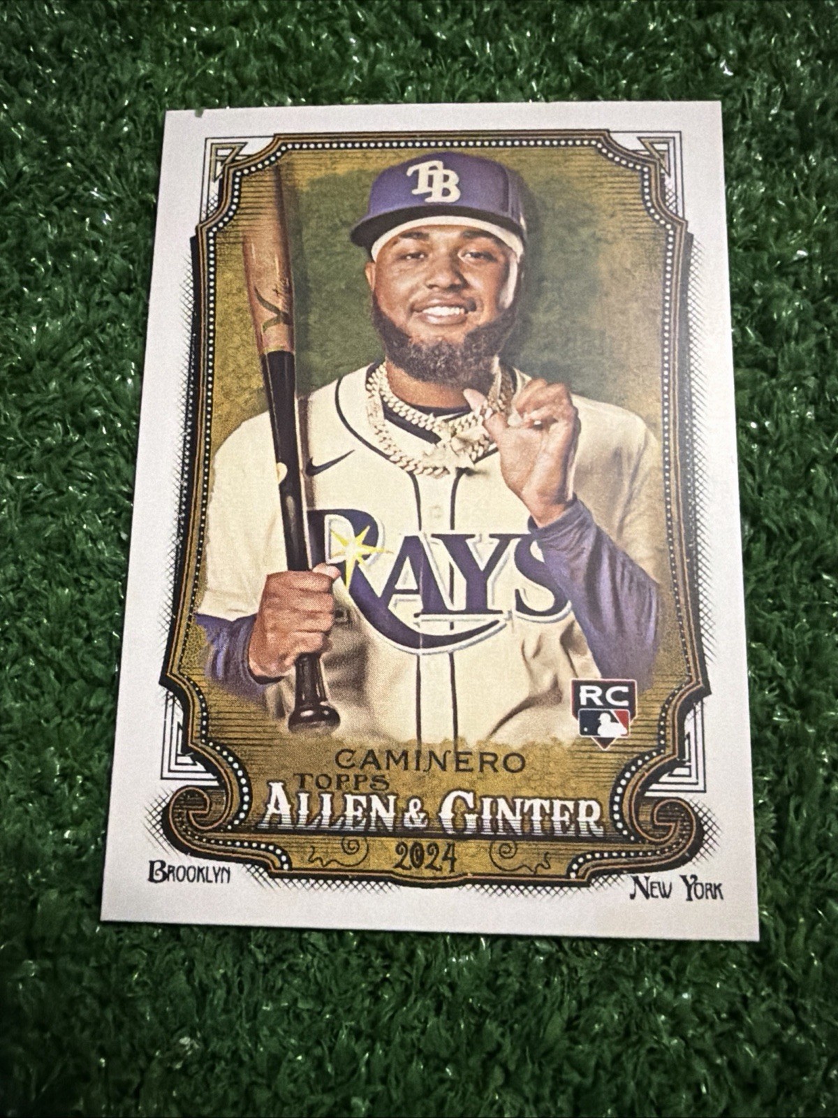 2024 Topps Allen & Ginter Junior Caminero #92 Tampa Bay Rays AG1
