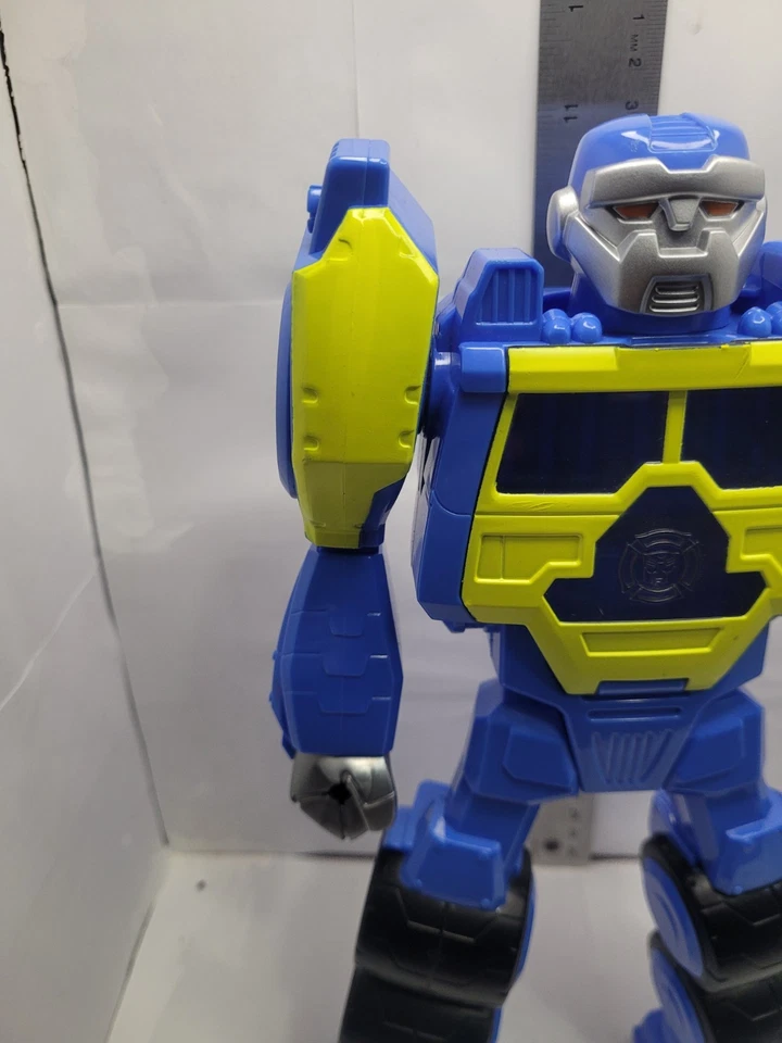 "Figura de acción Transformers Rescue Bots Salvage Garbage Truck 12""" Foto 4 de 4