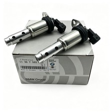 2pcs Vvt Vanos Solenoid For Bmw N52 N54 E60 E61 E70 E90 917-241 11367585425 New