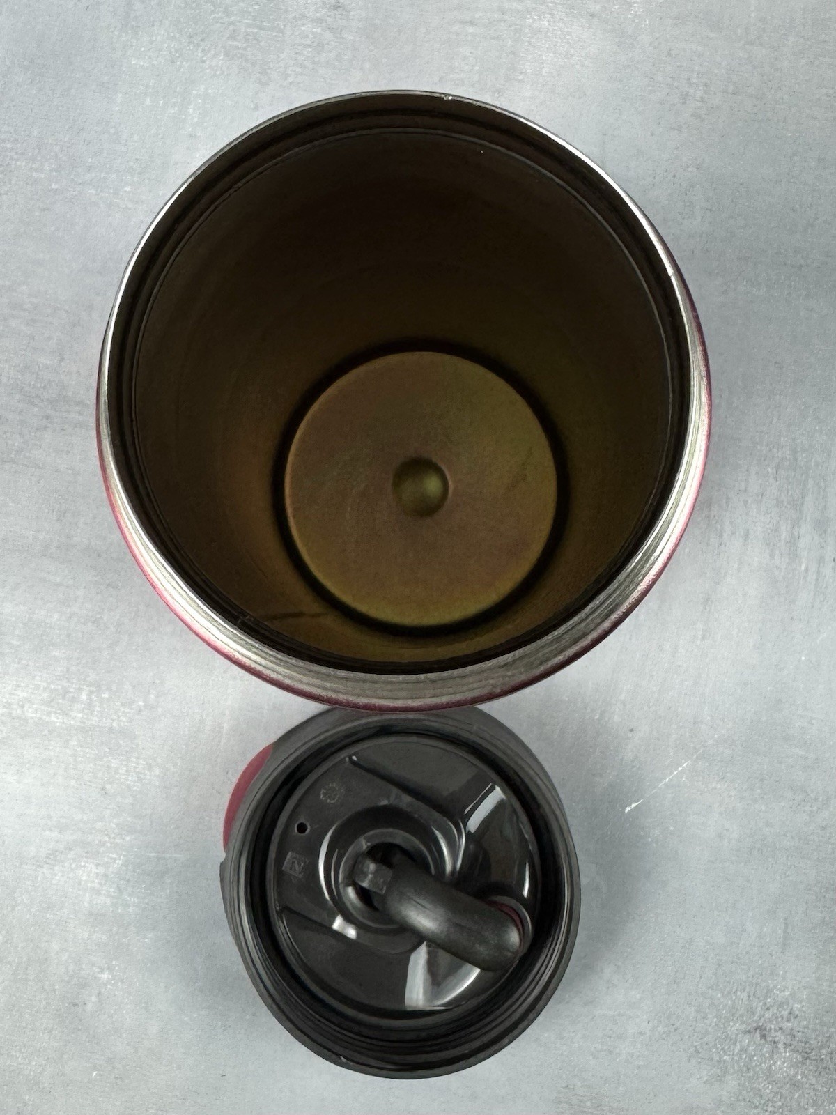 Contigo Snapseal Stainless Steel Vacuum Insulated 16oz Travel Mug Red 0186