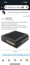 Adapter For Mercedes Benz w/ NTG4.5 System Wireless Apple CarPlay & Android Auto