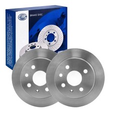 2x HELLA PAGID BREMSSCHEIBEN Ø260mm HINTEN passend für OPEL ASTRA VECTRA 52408