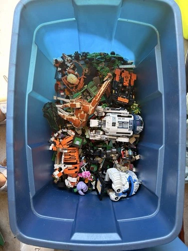 Lote Legos 3000+ Pieces Assorted: Pokémon, Cars, Star Wars, and more.