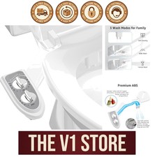 Bidet Fresh Water Spray Kit Non Electric Toilet Seat Attachment Pressure Control