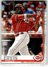 2019 Topps #558 Phillip Ervin Cincinnati Reds Baseball