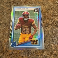 2025 Panini Donruss Optic - Jaylin Lane - Rated Rookie Silver Holo Prizm #249