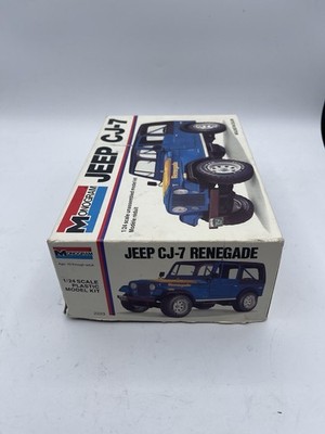 Monogram- 1977 Jeep CJ-7 Renegade Partially assembled Model Kit