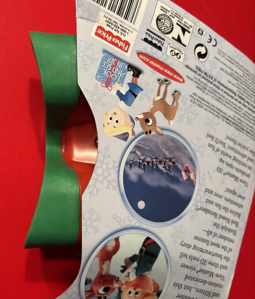 Rudolph the Red-Nosed Reindeer Classic Christmas Special View-Master 3 Reels Vtg - Image 2 of 4