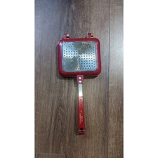 Red Copper 5 Minute Sandwich Maker Nonstick Panini Press Grill