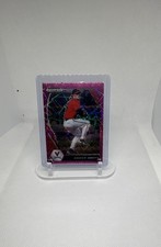 2021 Panini Prizm Draft Picks - Andrew Abbott #PDP53 Pink Velocity Prizm (RC)