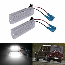 2x Weiße Canbus LED Kennzeichenleuchte Für Mercedes G-Class W463 1989-18 2x Weiße Canbus LED Kennzeichenleuchte Für Mercedes G-Class W463 1989-18