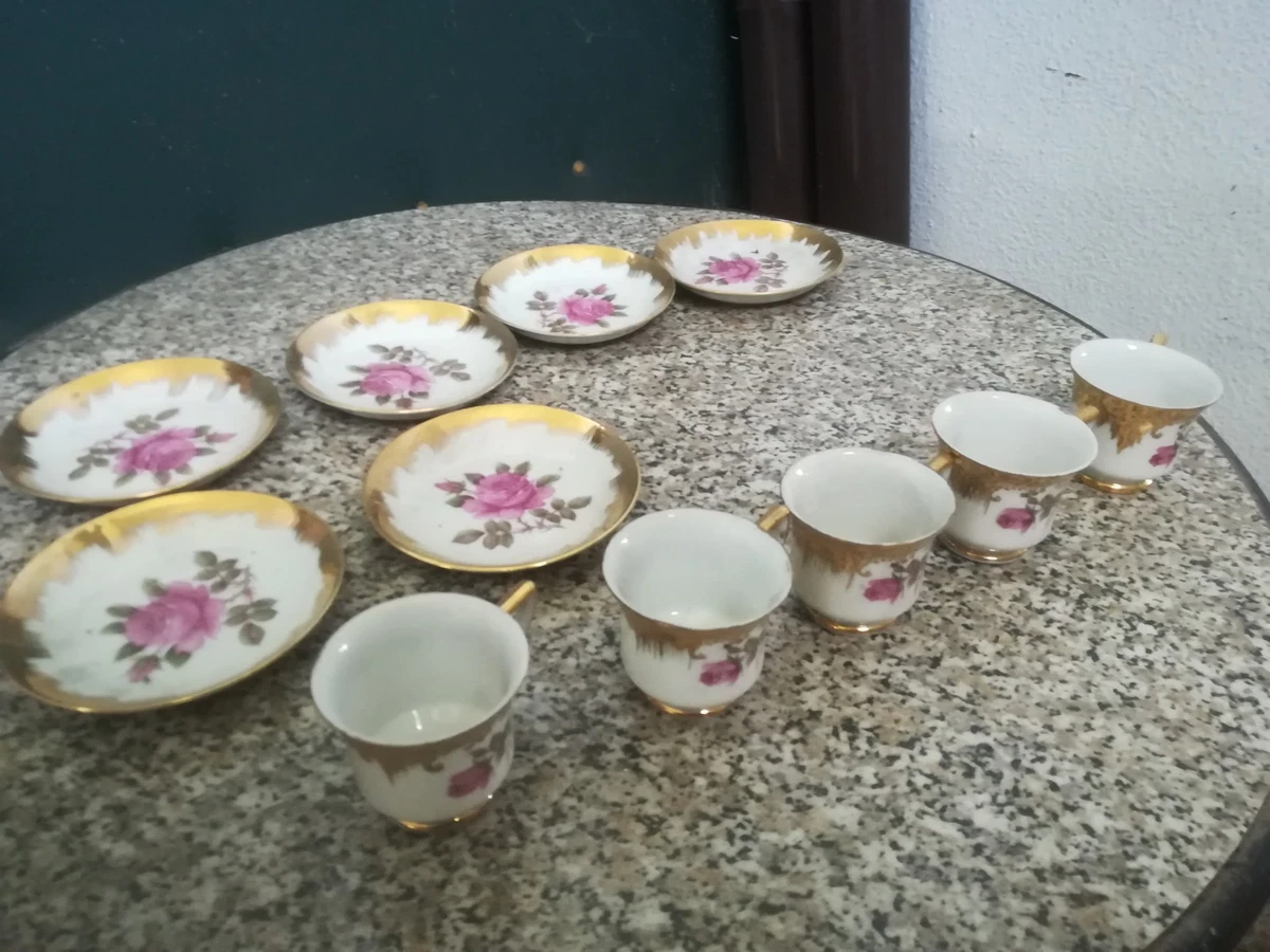 Coppa vaso decorazione tazza metallo oro aspetto antico