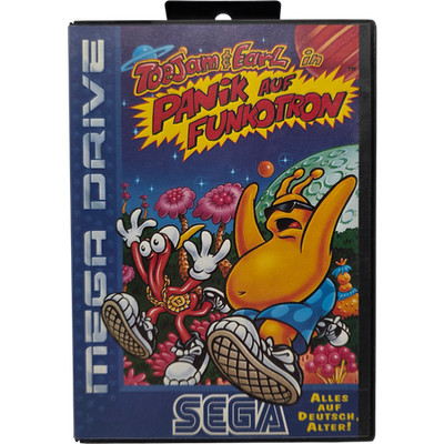 ToeJam & Earl in Panik auf Funkotron - Sega Mega Drive Spiel